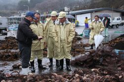 チリ大地震による津波被害調査