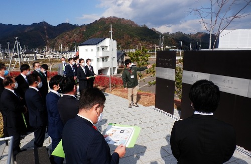 いわて政治塾第４回「現地研修」（Ｒ２．１１．８　釜石市）