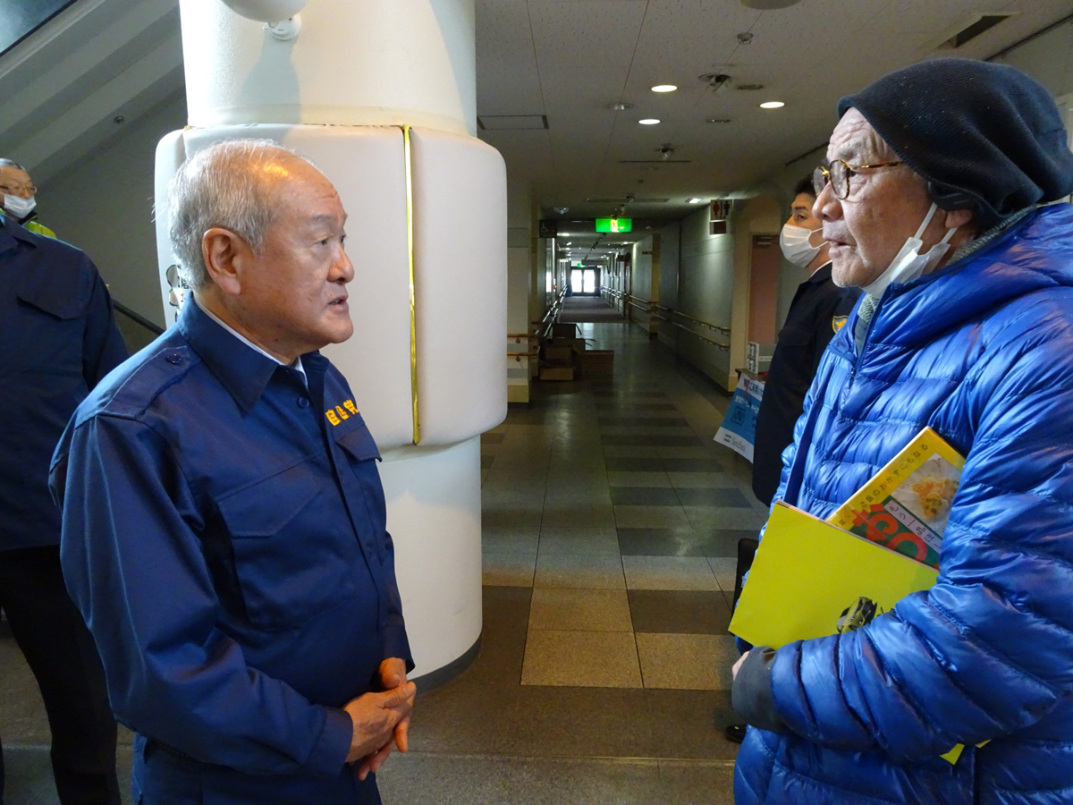 大船渡林野火災現地調査